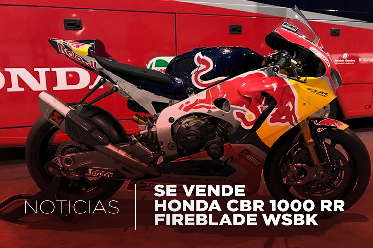 Se venden las última dos Honda CBR 1000 RR Fireblade WSBK preparadas por Ten Kate Racing
